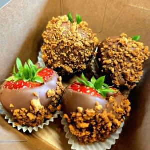 Chocolade aardbeien - Speculoos Deluxe