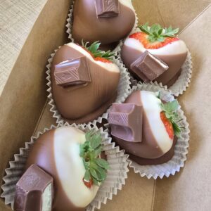 Chocolade aardbeien - Kinderchocolade