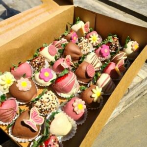 Cadeaudoosje 30 aardbeien