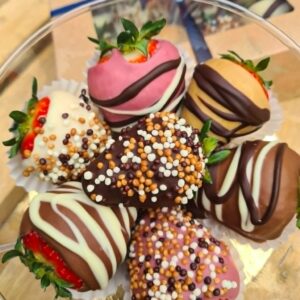 Cadeaudoosje 7 aardbeien