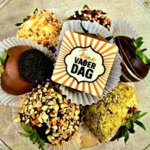 Cadeaudoosje Vaderdag: 7 aardbeien